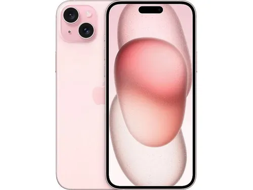 Apple iPhone 15 Plus - 5G Smartphone, Dual-SIM, 512GB Speicher, beeindruckendes 6,7" OLED-Display und leistungsstarke 48 MP Kamera in pink