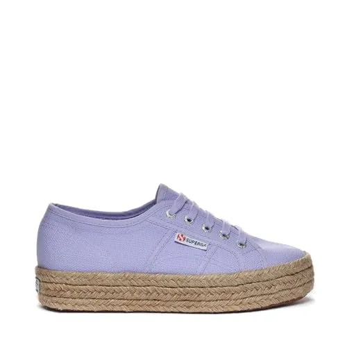 Superga 2730 Rope Sneakers Low, S00CF20, 41 EU - Stylische Sneakers für Mädchen mit robustem Textil-Obermaterial und bequemer 2 cm Sohle – ideal für Freizeit und Alltag!