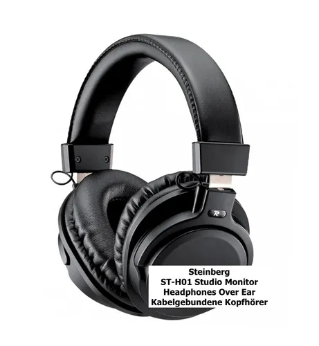 Steinberg UR22mkII Recording Pack Elements Edition - UR22mkII USB 2.0 Audio-Interface, ST-M01 Kondensatormikrofon und ST-H01 Monitorkopfhörer, Recording-Zubehör (inkl. Cubase Elements und Cubasis LE)