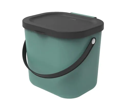 ROTHO Albula Dark green - behälter zur abfalltrennung - 6l rotho 7610859212160