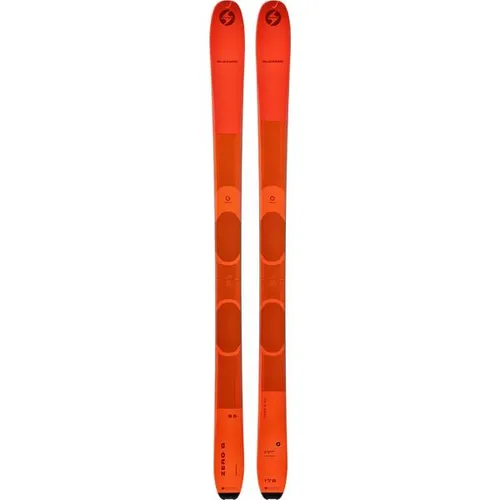 BLIZZARD Tourenski ZERO G 095 FLAT - Herren 185 cm in Orange - Leichte Herren-Tourenski für unbeschwerte Abenteuer im Schnee. Perfekte Balance aus Stabilität und Wendigkeit für anspruchsvolle Skitouren.