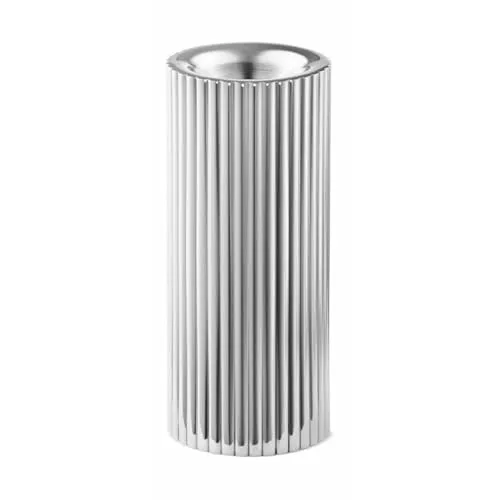 Georg Jensen [A] Bernadotte Tealight & Candlehold Stanless Steel, M, H: 110Mm