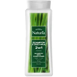 Joanna, Naturia, szampon do włosów 2w1 Tatarak, 500 ml