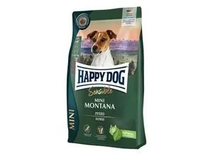 Happy Dog Sensible Mini Montana 4kg - Hundefutter für kleine Hunde - Alleinfuttermittel für ausgewachsene, normalaktive Hunde bis 10 kg - mit ausgewogenen Zutaten für optimale Gesundheit.