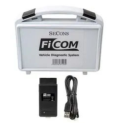 FiCOM OBD-Scanner für Fiat, Alfa Romeo, Lancia - Professionelles Diagnosesystem für Fiat, Alfa Romeo und Lancia. Unterstützt zahlreiche Steuergeräte und bietet umfassende Funktionen wie Fehlercode-Lesen und Live-Daten-Anzeige.