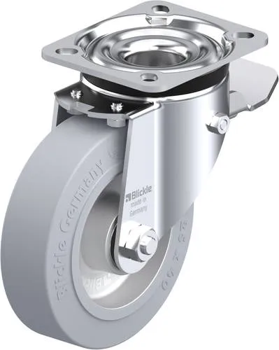 Blickle 375808 LK-ALEV 125K-1-ST-SG Lenkrolle mit Feststeller Rad-Durchmesser: 125mm Tragfähigkeit (max.): 250kg 1St.