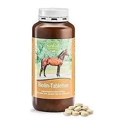 tierlieb Biotin-Tabletten für Pferde 500 Tabletten - 373 g