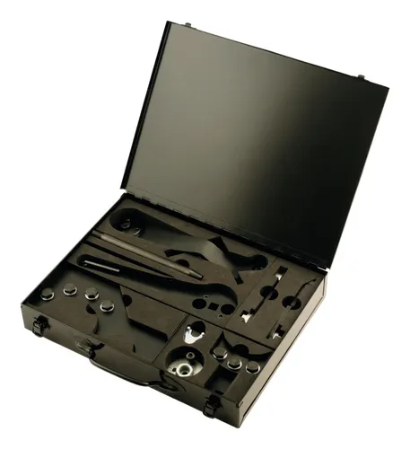 KS Tools Motoreinstell-Werkzeug-Satz für VAG, 14-teilig - Audi & Volkswagen, ideal für präzise Motoreneinstellungen und Reparaturen, passend für Touareg und Transporter.