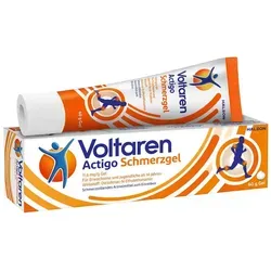 Voltaren Actigo Schmerzgel 11.6 mg/G Gel 60 G - Arzneimittel zur schmerzlindernden Behandlung von Prellungen und Zerrungen. Mit dem Wirkstoff Diclofenac bietet es schnelle Linderung bei Sportverletzungen.