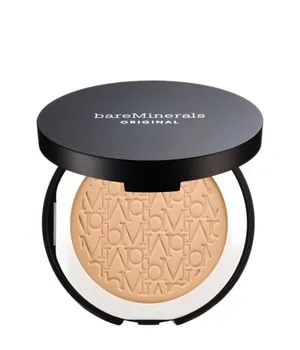 bareMinerals Pressed Powder Foundation SPF 15 - 14 Golden Medium - Mineral Make-up mit SPF 15, bietet eine natürliche Deckkraft und schützt die Haut vor UV-Strahlen, ideal für jeden Hauttyp.