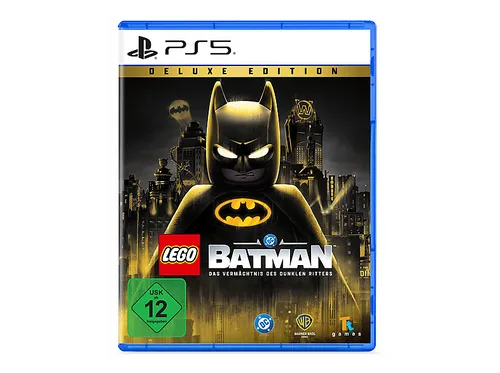 LEGO Batman: Das Vermächtnis des dunklen Ritters - Deluxe Edition (PS5) - Erlebe spannende Action & Abenteuer in der LEGO Batman Welt auf der PS5. Ideal für Familien und Kinder, bietet diese Deluxe Edition ein fesselndes Spielerlebnis mit geprüfter Qualität.
