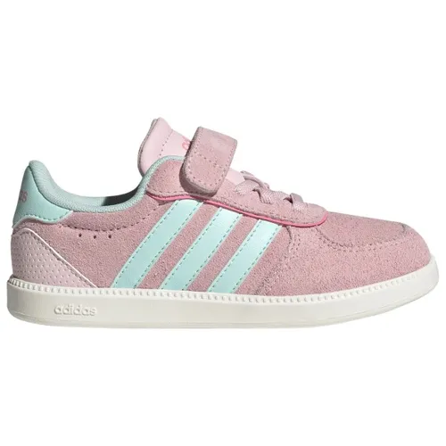 adidas Unisex Kinder BREAKNET Sleek Schuhe, Clear Pink/Halo Mint, 29 EU - Bequeme und stylische Sneakers für Kinder mit elastischen Schnürsenkeln und robustem Obermaterial. Perfekt für den Alltag und aktive Abenteuer.