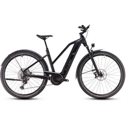 Cube Nuride Hybrid SLX 800 Allroad Trapez 2025 - black ́n ́reflect - 46cm | 28 Zoll - E-Bike mit leistungsstarkem Motor und komfortabler Trapezgeometrie, ideal für jedes Terrain und entspannte Fahrten.