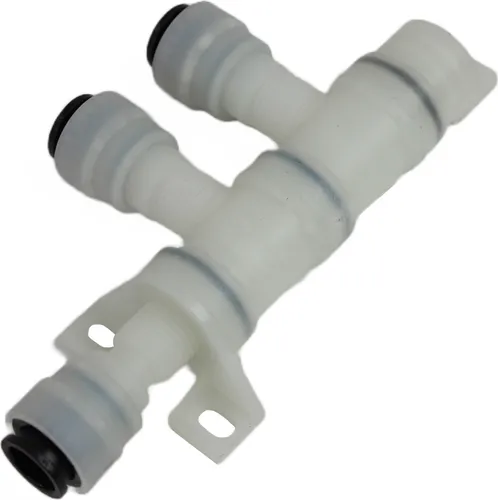 JOHN GUEST 12 mm Wasserverteiler 360° verstellbar - Campingausrüstung: Hochwertiger 2-Fach Wasserverteiler für Wohnmobile und Wohnwagen, ideal zur perfekten Wasserverteilung, frost- und hitzebeständig.