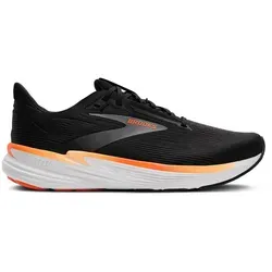 Brooks Herren Revel 8 Sneaker - Black Excalibur Orange, 44.5 EU - Laufschuhe mit dynamischer Dämpfung für optimalen Komfort und Flexibilität beim Laufen.