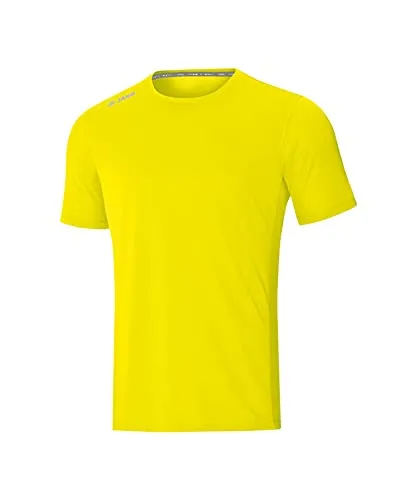 JAKO Damen T-Shirt Run 2.0, Neongelb, 42