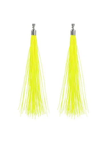 Boland - Earrings Festival Neon Yellow 20cm
