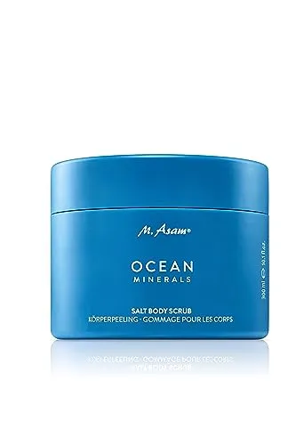 M. Asam OCEAN MINERALS Salt Body Scrub (300 ml) – exfolierendes Meersalz-Körperpeeling entfernt lose Hautschuppen & reinigt die Haut gründlich, Körperpflege mit maritimen Wirkstoffen & Sheabutter
