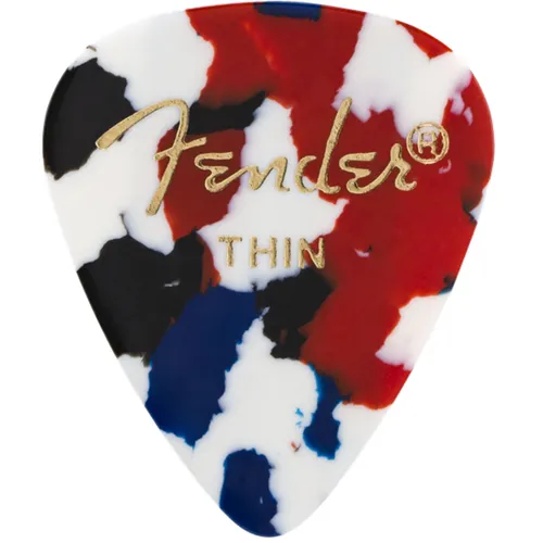 Fender Picks 351 Confetti Thin