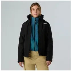 THE NORTH FACE W SANGRO JACKET - Damen Funktionsjacke, Gr. S, schwarz - Sportliche Damenjacke, wasserdicht und winddicht, ideal für Übergangszeiten. Mit verstaubarer Kapuze und Netzfutter für optimalen Komfort beim Wandern.