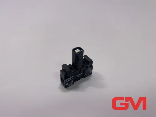 Siemens Lampenfassung 3SB3400-1PB lamp holder LED red mit integrierter LED rot