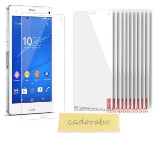 10x Schutzfolie für Sony Xperia Z3 COMPACT transparente Schutzfolien