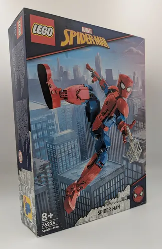 Marvel Super Heroes Spider-Man Figur 76226 - vollbewegliches Konstruktionsspielzeug für kreative Abenteuer und actionreiche Spiele