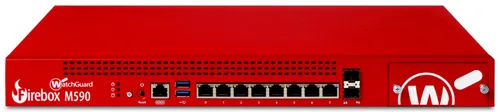 WatchGuard Firebox M590 Standard Support - Firewalls - 1 Jahr erweiterter Hardware-Austausch mit Reaktionszeit am nächsten Tag für zuverlässigen Schutz.