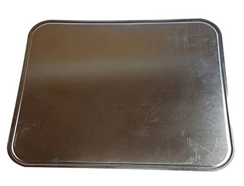 Ofenblech 75 x 100 cm verzinkt - Hitzeschutzplatte aus verzinktem Stahlblech, robust und langlebig, ideal für den Einsatz in der Küche oder Werkstatt, Sperrgutversand mit Hermes.