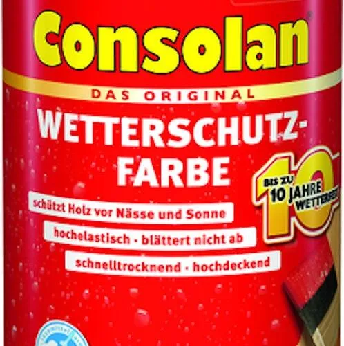 Consolan Wetterschutz-Farbe 0,75 L schiefer