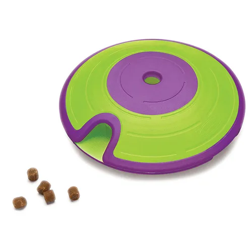 Outward Hound Nina Ottosson Intelligenzspielzeug für Hunde - Stufe 2 - Interaktives Leckerli-Puzzle für Hunde, das geistige Herausforderungen bietet und Langeweile in Spielspaß verwandelt; perfekt für aktive Hunde und Welpen.