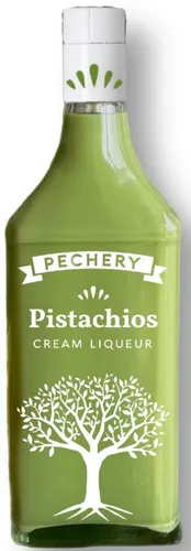 PECHERY Pistazien-Sahnelikör, 0,7 L, Alk. 17% Vol.