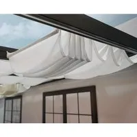 Palram-Canopia Seilspannmarkise - Ideal für Terrassenüberdachung - Markise für effektiven Sonnenschutz, robust und einfach zu montieren, perfekt für gemütliche Stunden im Freien.