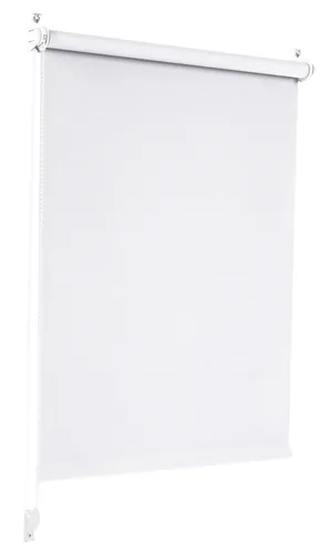 Verdunklungsrollo Weiß 30x130cm Verdunkelungsrollo Klemmfix o. Bohren Seitenzug