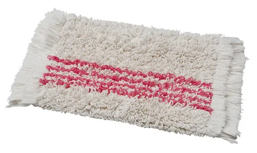 Vermop Twix Basic Mop 30 cm Rot Baumwoll-Mopp für Beidseitiges Reinigen