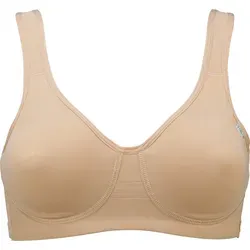 VIANIA! Wellness BH Sport-BH 14750 CoolQuick in Hautfarbe, Größe 85, Cup C - Sport BH für Damen mit optimalem Halt bei mittleren Aktivitäten. Atmungsaktive CoolQuick-Faser sorgt für Feuchtigkeitsregulierung. Breite Träger und 3x3 Hakenverschluss bieten Komfort und Stabilität.