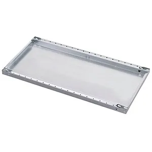 Schulte MULTIplus150 Zusatz-Fachboden 1300 x 400 verzinkt - Fachboden Steckregal mit verstellbaren Höhen, ideal für individuelle Anpassung und den Aufbau von Regalzeilen, inklusive 4 stabilen Fachbodenträgern.