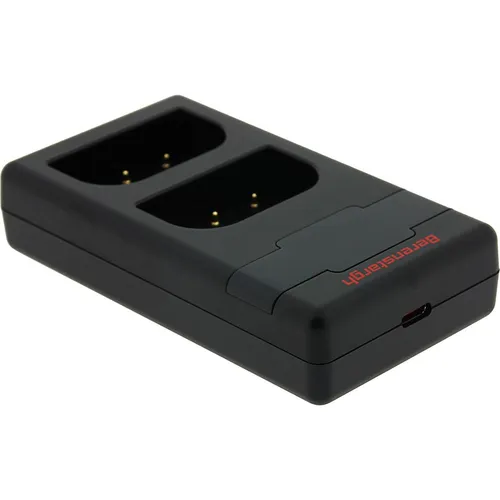 Berenstargh Hyper PD Ladegerät für Panasonic Lumix DMC-GH3/ GH3A/ GH4 - Praktisches Ladegerät für Panasonic Lumix DMC-GH3/ GH3A/ GH4 Akkus, inklusive USB-C für schnelles und sicheres Laden. Ideal für Fotografen unterwegs.