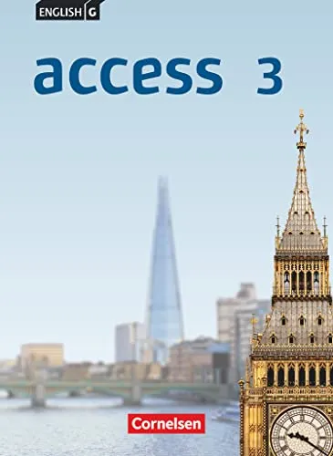 Access - Allgemeine Ausgabe 2014 - Band 3: 7. Schuljahr - Englisch lernen mit dem kartonierten Schulbuch, ideal für Schüler zur Förderung der Sprachkompetenz und interaktiven Lernansätzen.