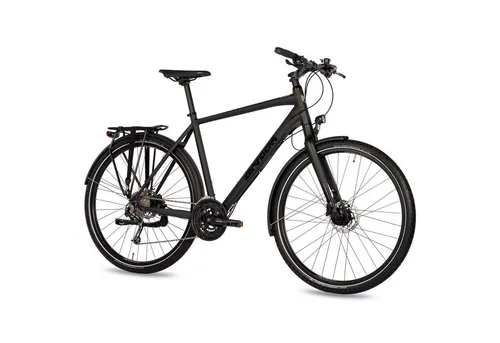 Airtracks Herren City XXL Fahrrad 28 Zoll Trekking Fahrrad TR.2880 - Robustes 28 Zoll Herren Trekking Fahrrad mit 27 Gängen Shimano Deore, ideal für Fahrer bis 150 kg. Perfekt für anspruchsvolle Gelände und lange Touren.