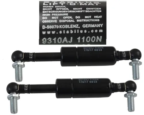 Stabilus Lift-O-Mat 9310AJ 1100N Gasfeder 2er Set - Sonstige, hochwertige Gasfedern für müheloses Öffnen und Schließen von Klappen und Türen, ideal für Möbel und Fahrzeuge.