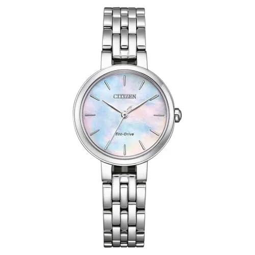 Citizen Damen Analog Uhr EM0990-81Y mit Edelstahl Armband - Elegante Armbanduhr mit japanischem Quarzwerk und 240 Tagen Gangreserve, ideal für stilbewusste Damen.