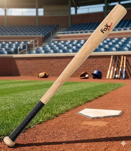 FOX OUTDOOR Baseball Bat Baseballschläger Holz naturfarben 26" // 66 cm 39063R