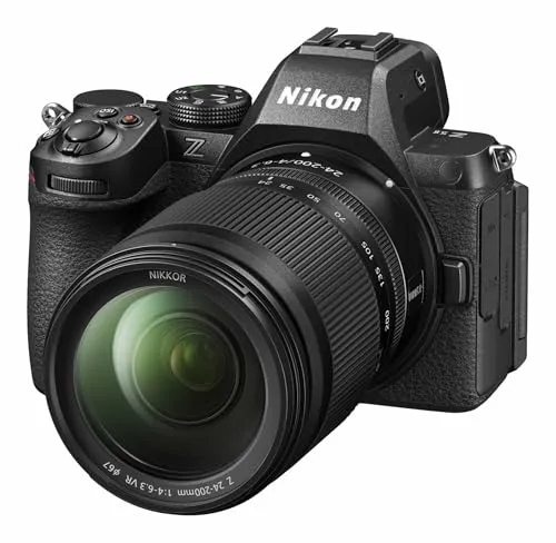 Nikon Z5II Kit Z 24-200 mm 1:4-6.3 VR - Spiegelreflex- & Systemkameras mit 24.5MP, 5-Achsen-Bildstabilisator und intelligentem Autofokus für beeindruckende Fotos und Videos.