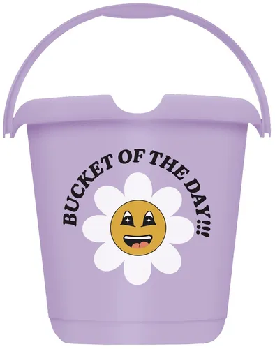 keeeper Deco-Putzeimer ilvie "Happy Flower" rund 10 Liter