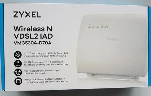 ZYXEL VMG5304-D70 Series DSL Router VDSL2 Router WLAN  All-IP Neu