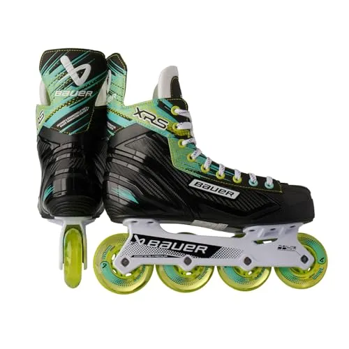 Bauer XRS Inliner Roller Hockey Skate Intermediate 6 - Euro 40.5 R - Hochwertige Inliner für Hockeyspieler, ideal für präzise Bewegungen und Komfort auf der Fläche.
