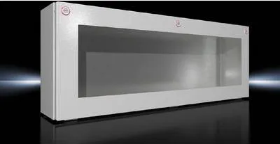 Rittal 1613000 Bus-Gehäuse KX Edelstahl - Gehäuse und Zubehör, robustes Edelstahl-Gehäuse mit IP65 Schutzart, ideal für die sichere Unterbringung von elektrischen Anlagen im Freien.