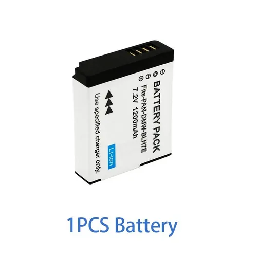 7,2V DMW-BLH7E Akkus Für Panasonic Lumix DMC-GM5 DMC-GF7 DMC-GF8 Kamera Batterie