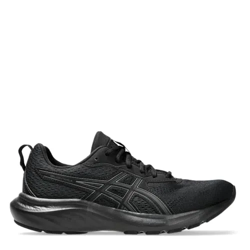 Asics GEL-CONTEND 9 Laufschuh - mehr Dämpfung in schwarz, Größe 42 EU - Laufschuhe mit hoher Dämpfung für optimalen Komfort beim Laufen. Atmungsaktives Obermaterial aus Mesh und OrthoLite®-Technologie für besten Halt.